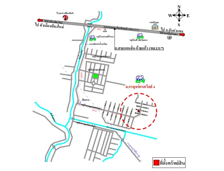 แผนที่การเดินทางจากผู้ลงประกาศ